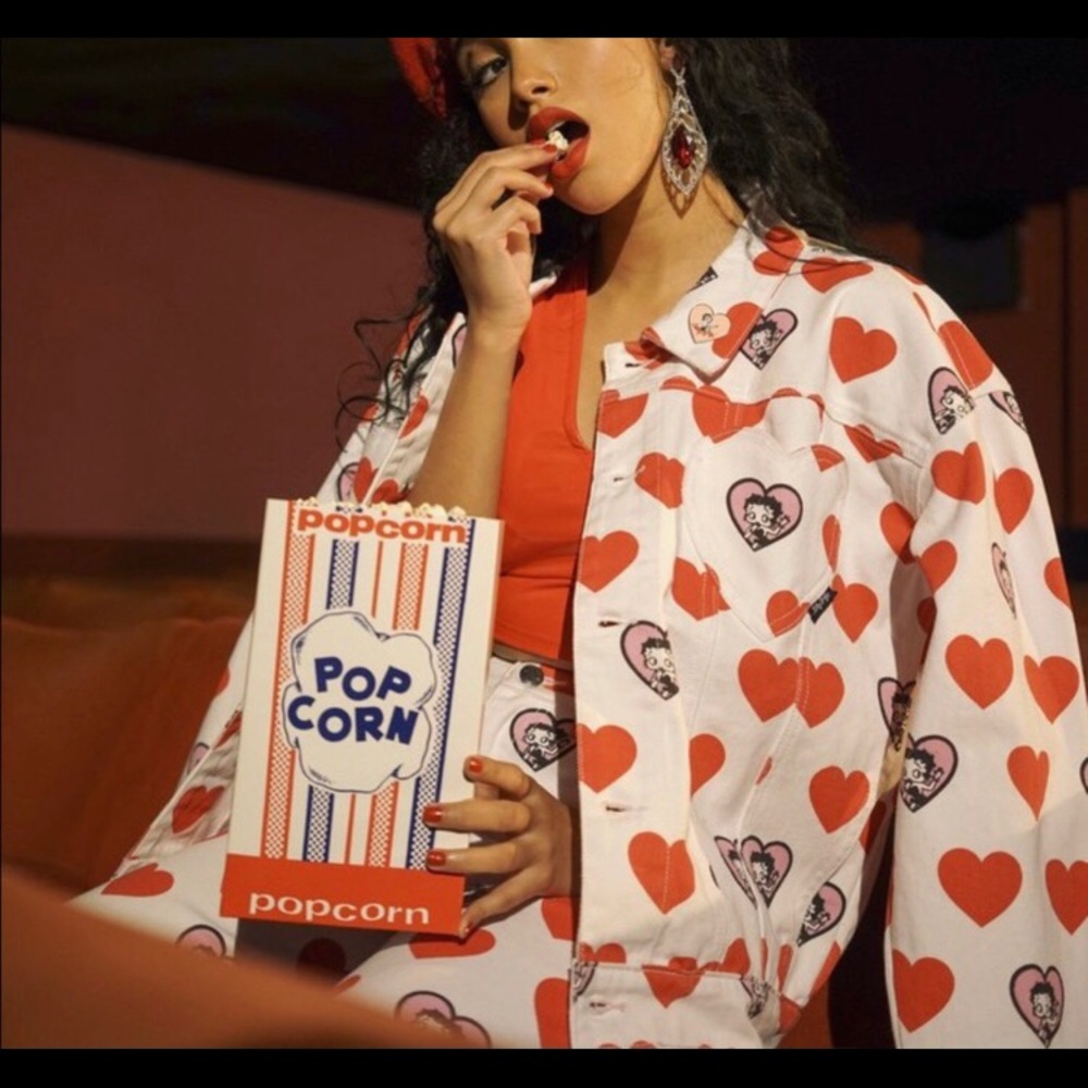 Lazy Oaf Betty Boop Jacket, Rare & Discontinued